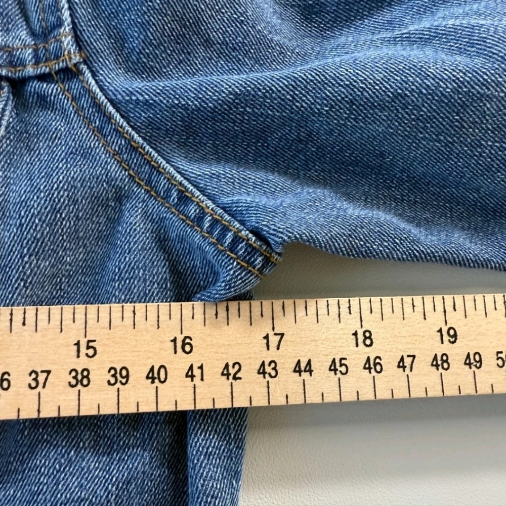 Tommy Bahama Youth Girls Denim Jean Jacket Med Wash Size 12 - Picture 8 of 10